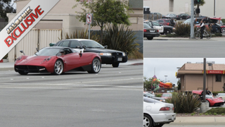 Confused police pull over Pagani Huayra